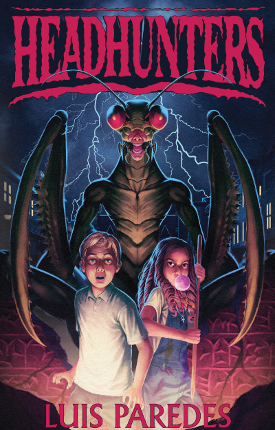 Headhunters book cover by Luis Paredes