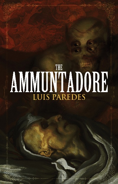 the Ammuntadore book cover by Luis Paredes
